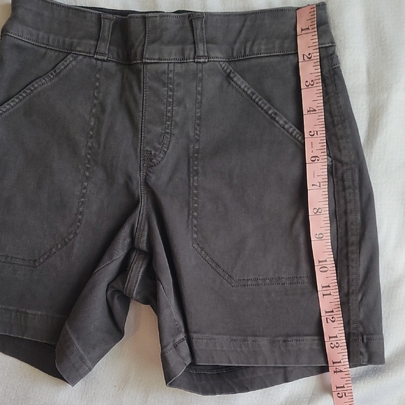 SPANX Charcoal Shorts - Picture 3 of 9